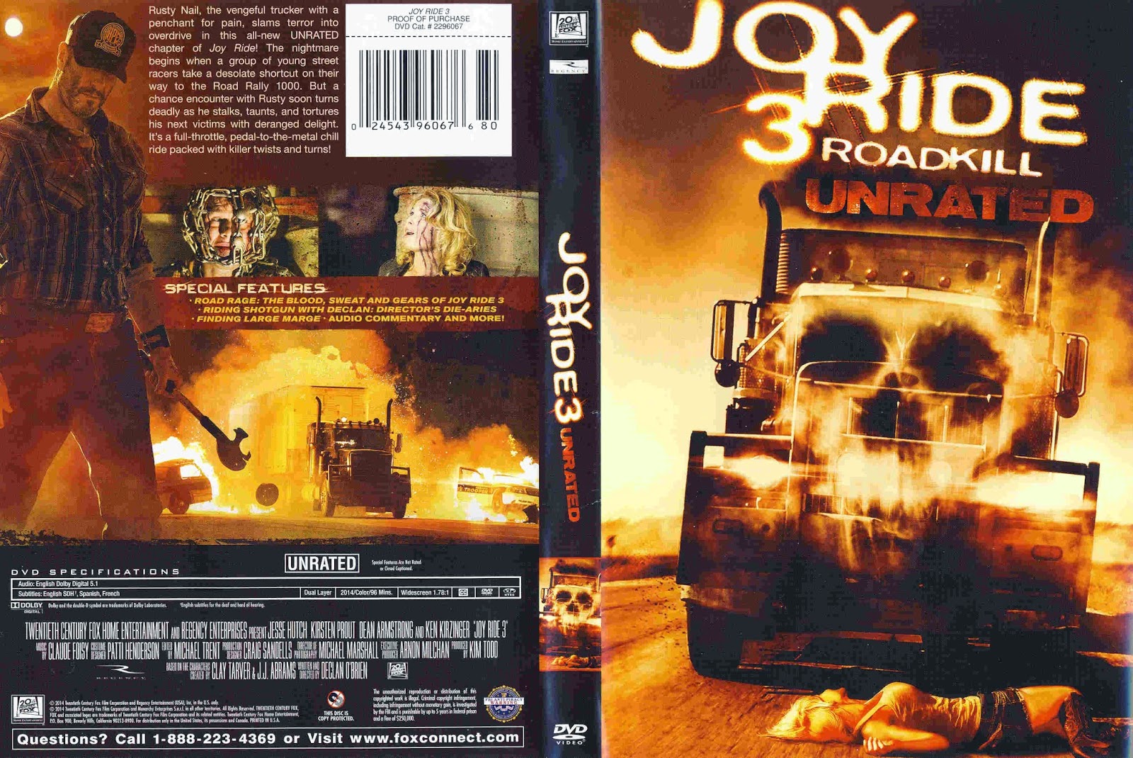 Joy Ride 3 Roadkill (2014)